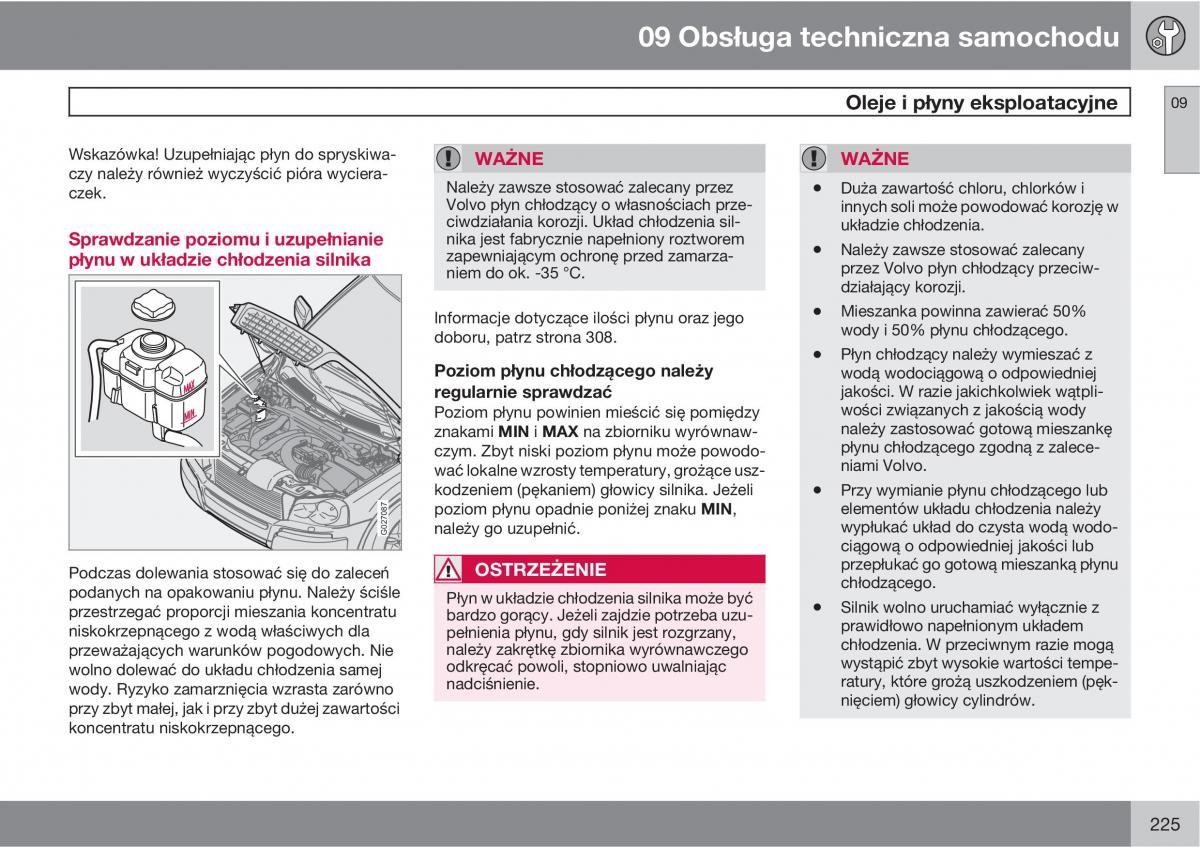 Volvo XC90 XC Classic instrukcja obslugi / page 227