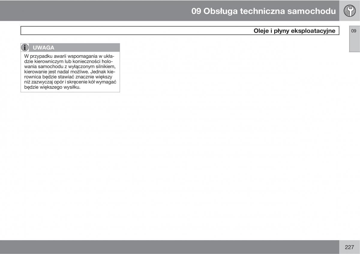 Volvo XC90 XC Classic instrukcja obslugi / page 229