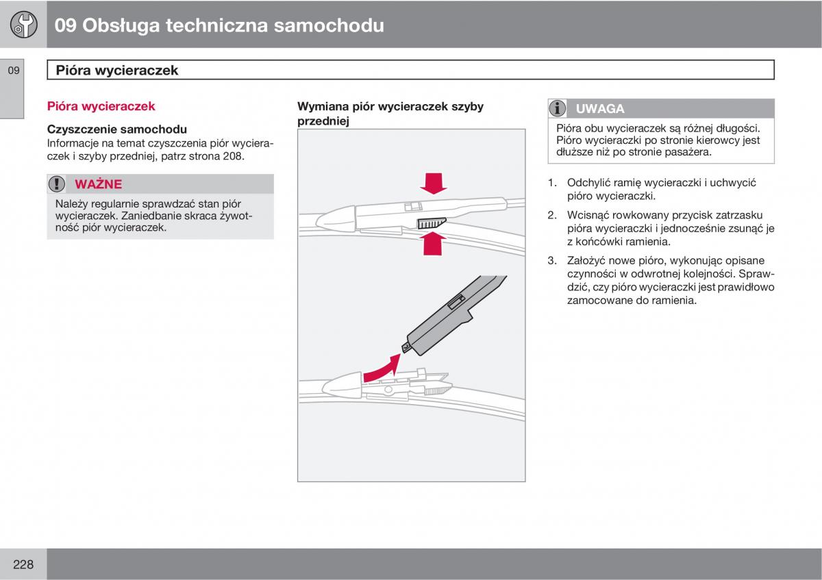 Volvo XC90 XC Classic instrukcja obslugi / page 230