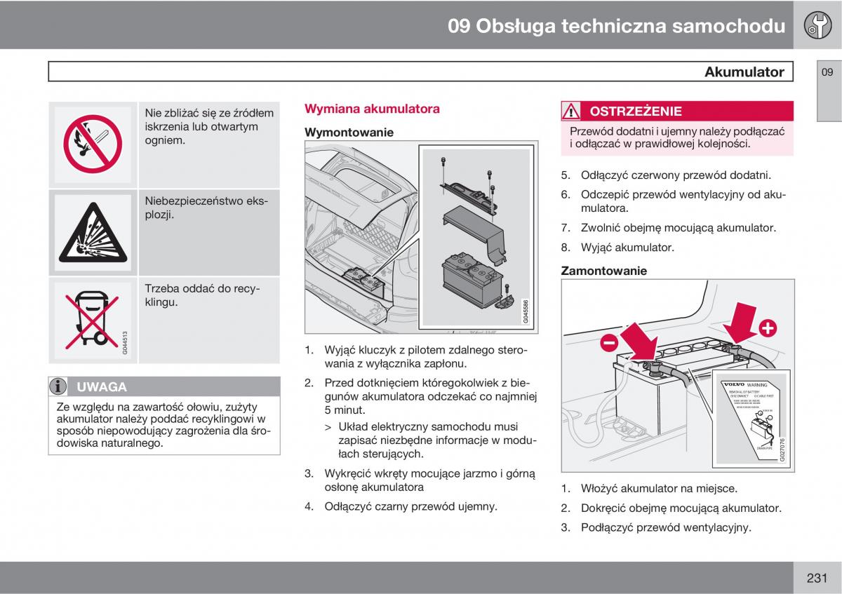 Volvo XC90 XC Classic instrukcja obslugi / page 233