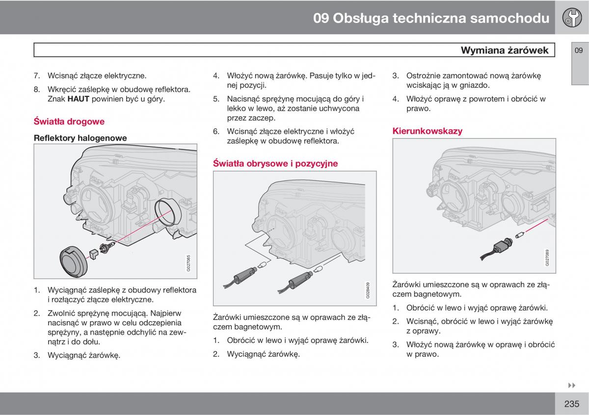 Volvo XC90 XC Classic instrukcja obslugi / page 237