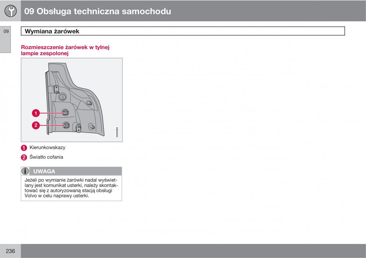 Volvo XC90 XC Classic instrukcja obslugi / page 238