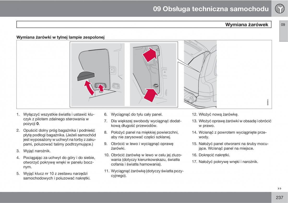 Volvo XC90 XC Classic instrukcja obslugi / page 239