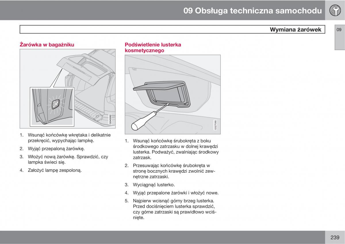 Volvo XC90 XC Classic instrukcja obslugi / page 241