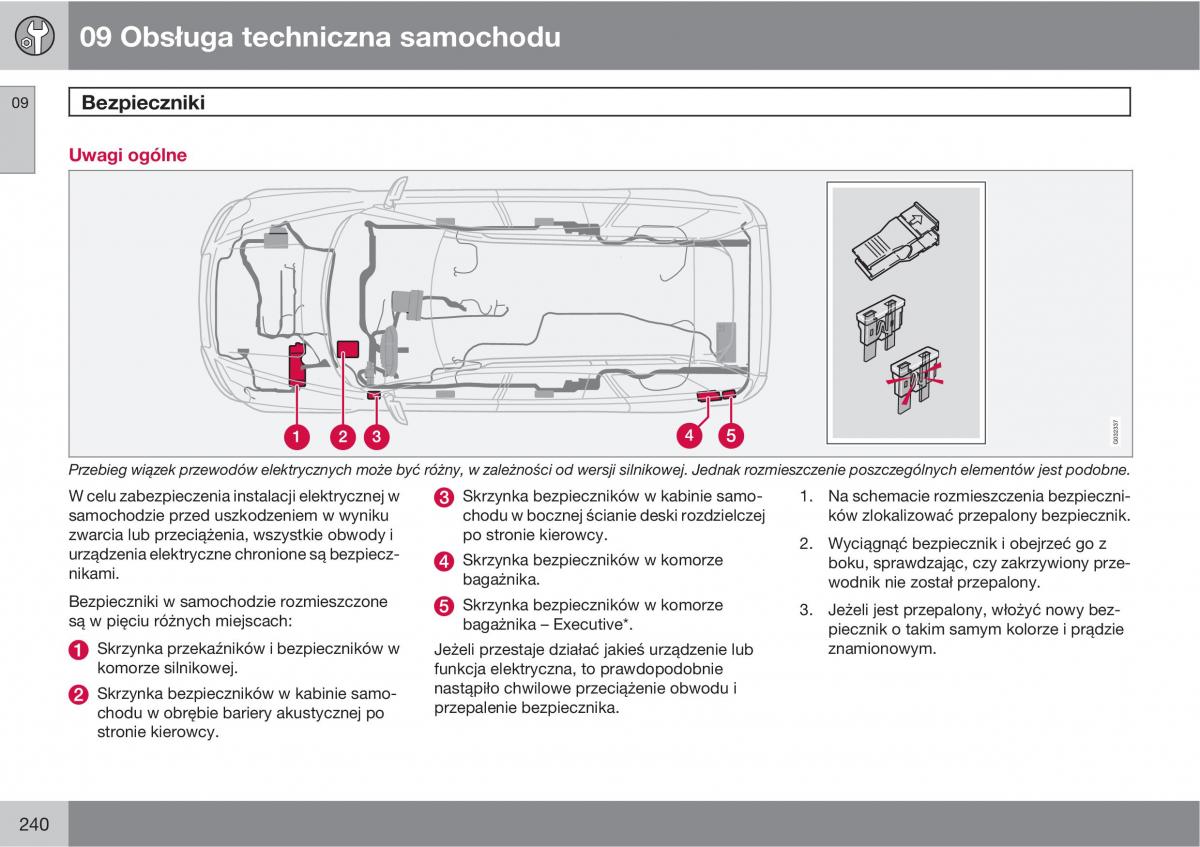 Volvo XC90 XC Classic instrukcja obslugi / page 242