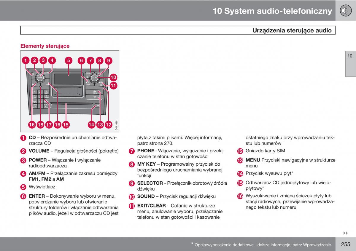 Volvo XC90 XC Classic instrukcja obslugi / page 257