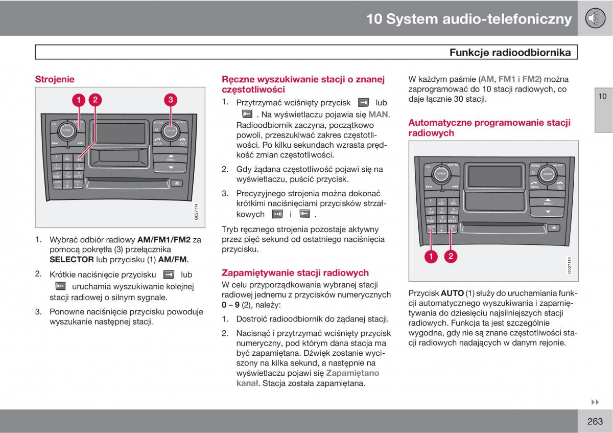 Volvo XC90 XC Classic instrukcja obslugi / page 265