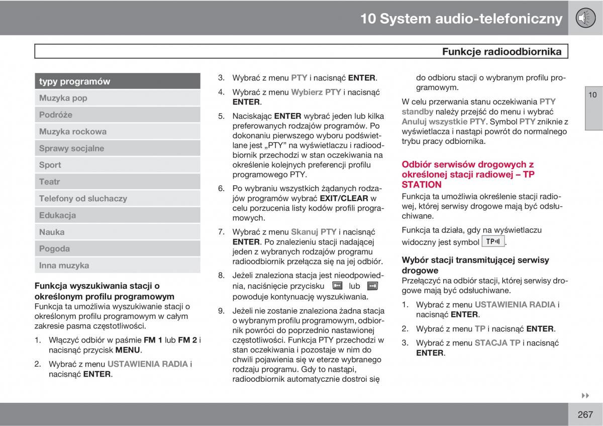 Volvo XC90 XC Classic instrukcja obslugi / page 269