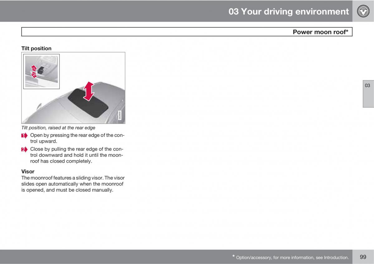 Volvo V70 XC70 III owners manual / page 99