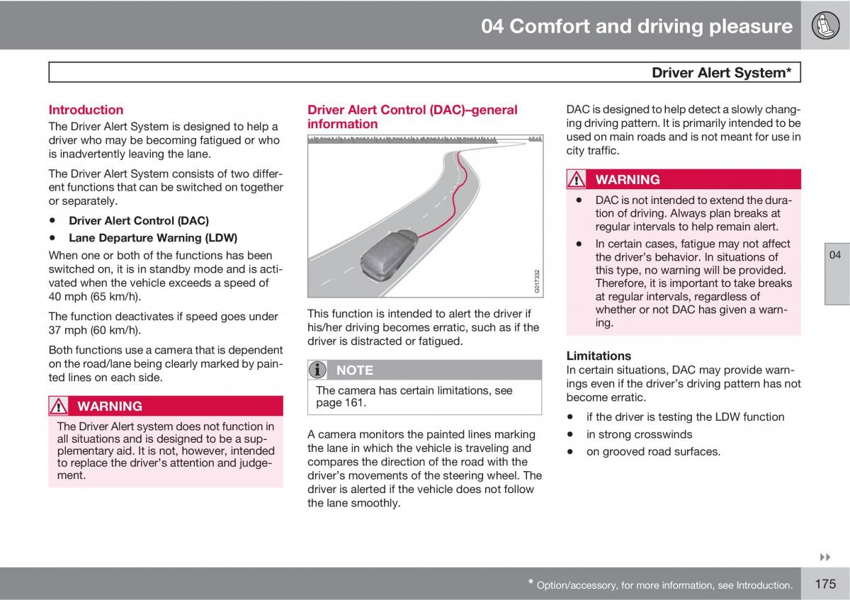 Volvo V70 XC70 III owners manual / page 175