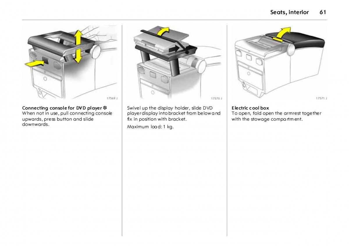 Opel Vectra Vauxhall III 3 owners manual / page 66