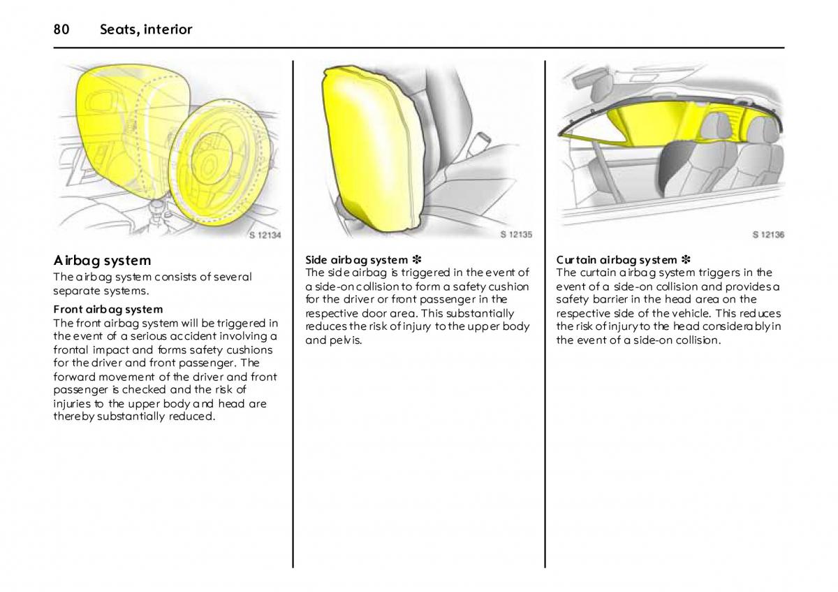 Opel Vectra Vauxhall III 3 owners manual / page 85