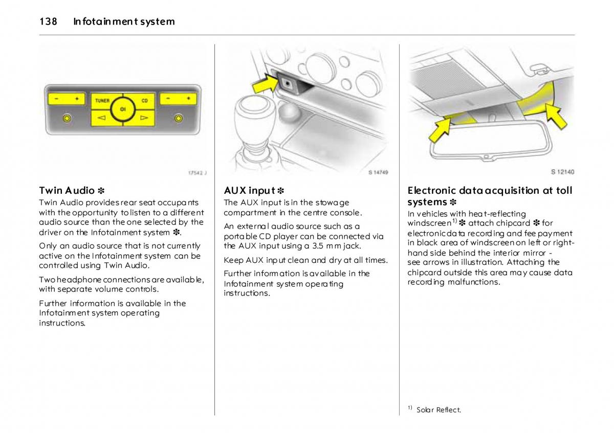 Opel Vectra Vauxhall III 3 owners manual / page 143