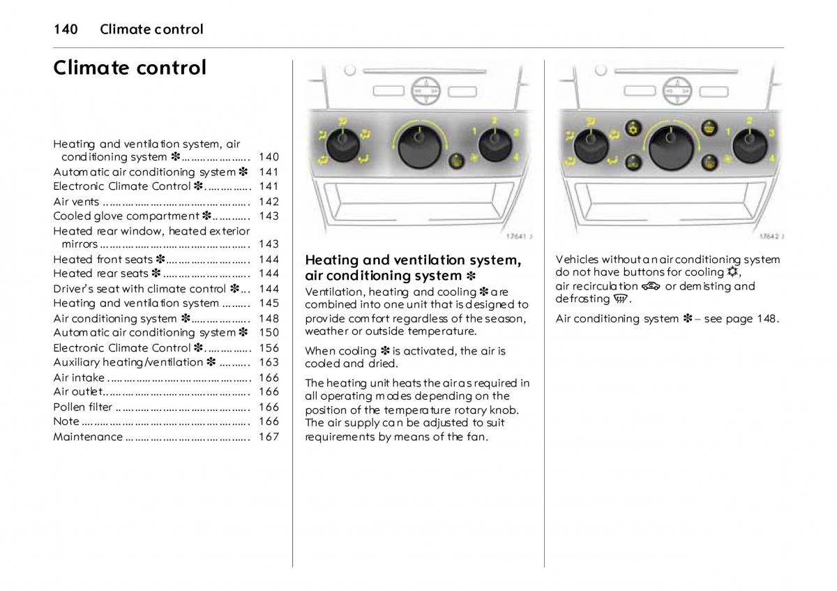 Opel Vectra Vauxhall III 3 owners manual / page 145