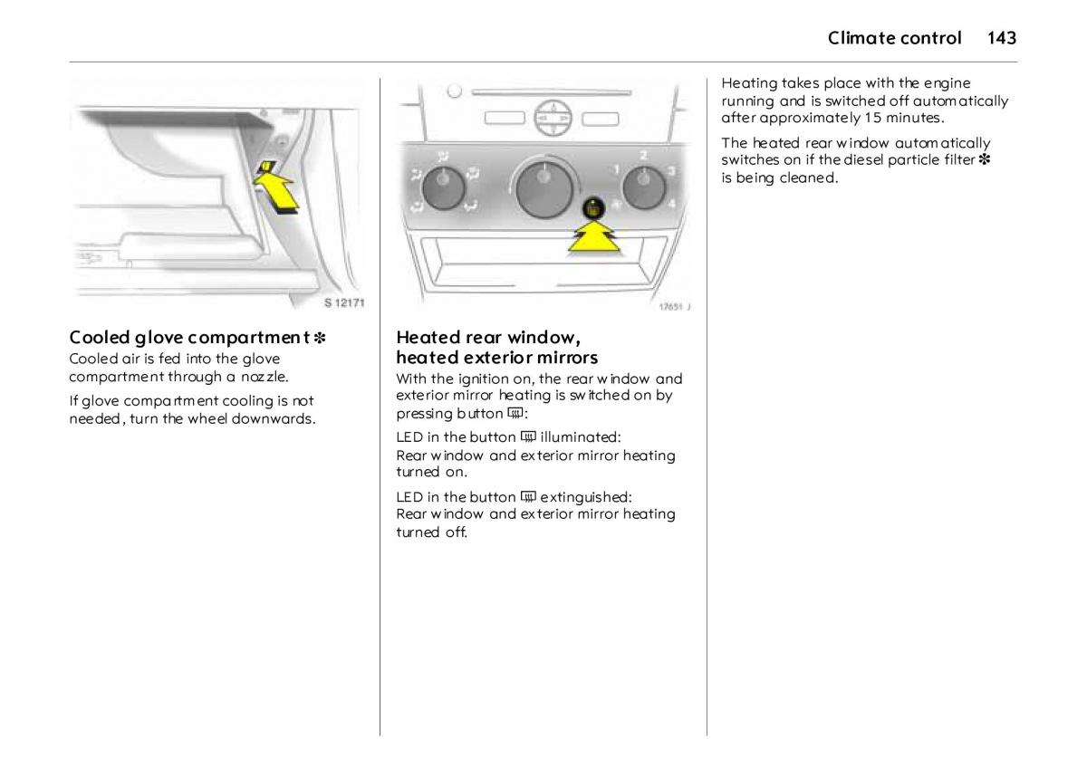 Opel Vectra Vauxhall III 3 owners manual / page 148