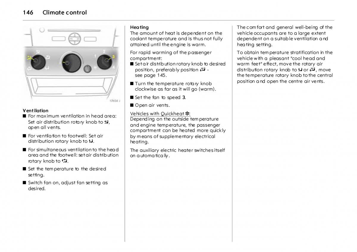 Opel Vectra Vauxhall III 3 owners manual / page 151