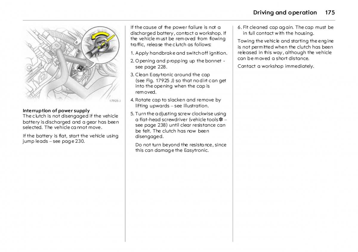 Opel Vectra Vauxhall III 3 owners manual / page 180