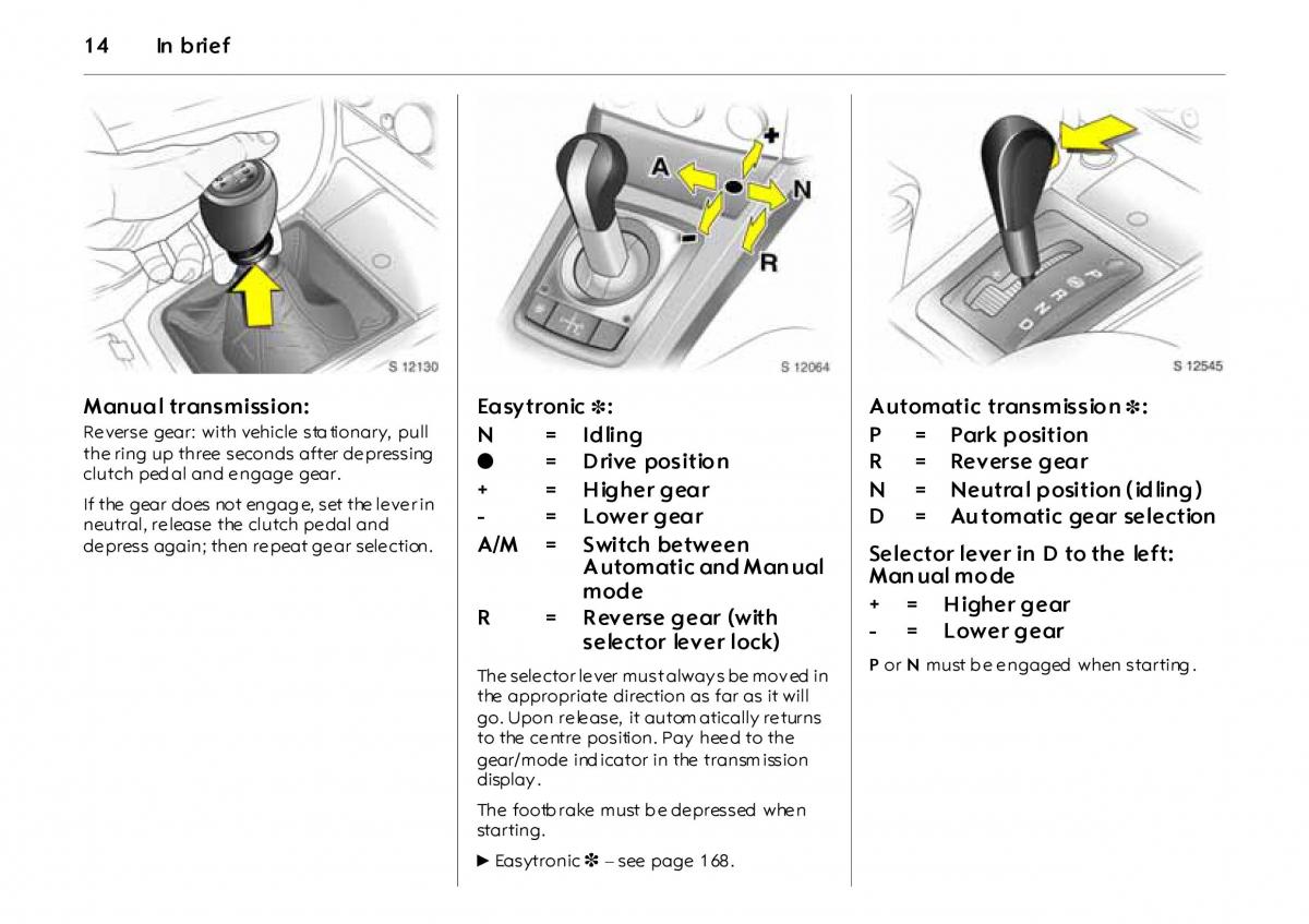 Opel Vectra Vauxhall III 3 owners manual / page 19