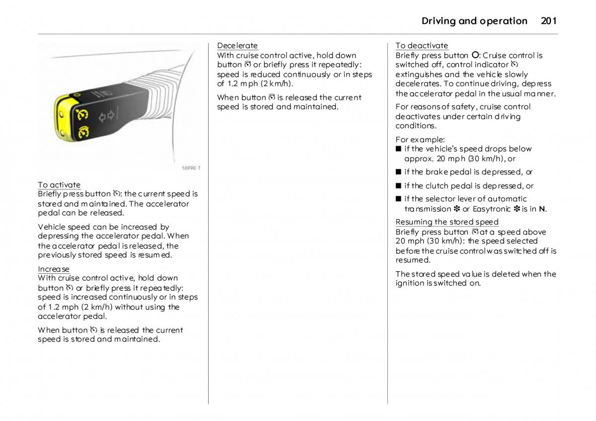 Opel Vectra Vauxhall III 3 owners manual / page 206