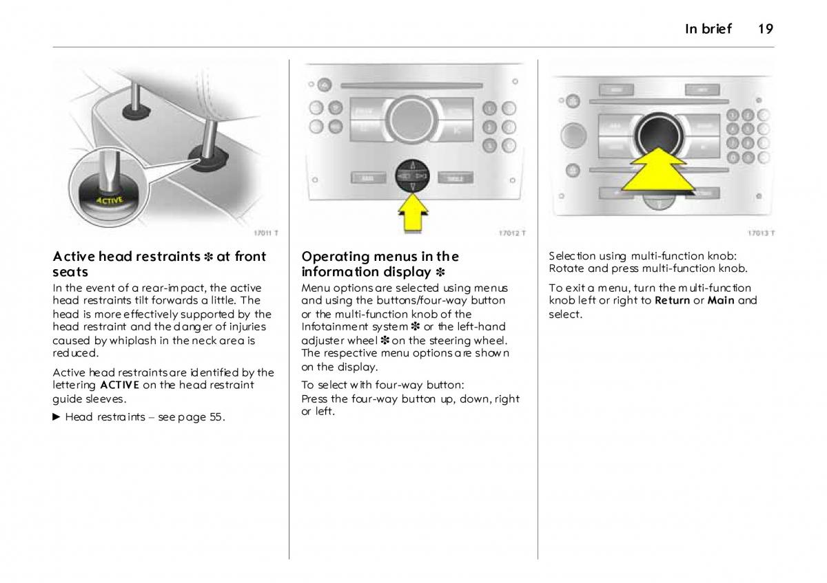 Opel Vectra Vauxhall III 3 owners manual / page 24