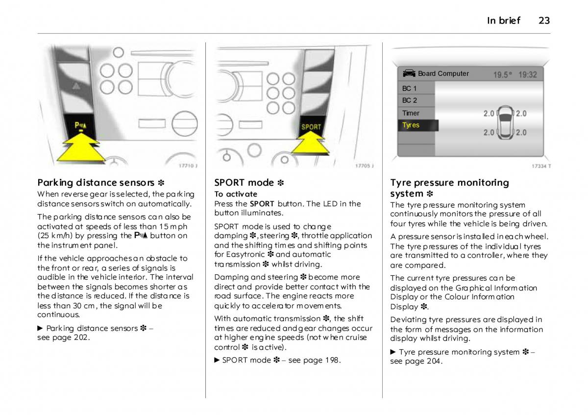 Opel Vectra Vauxhall III 3 owners manual / page 28