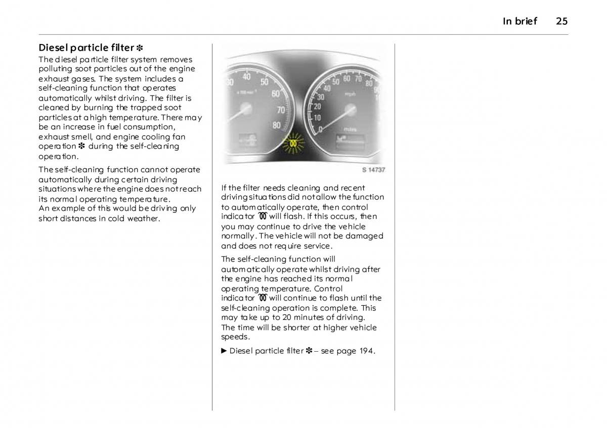 Opel Vectra Vauxhall III 3 owners manual / page 30