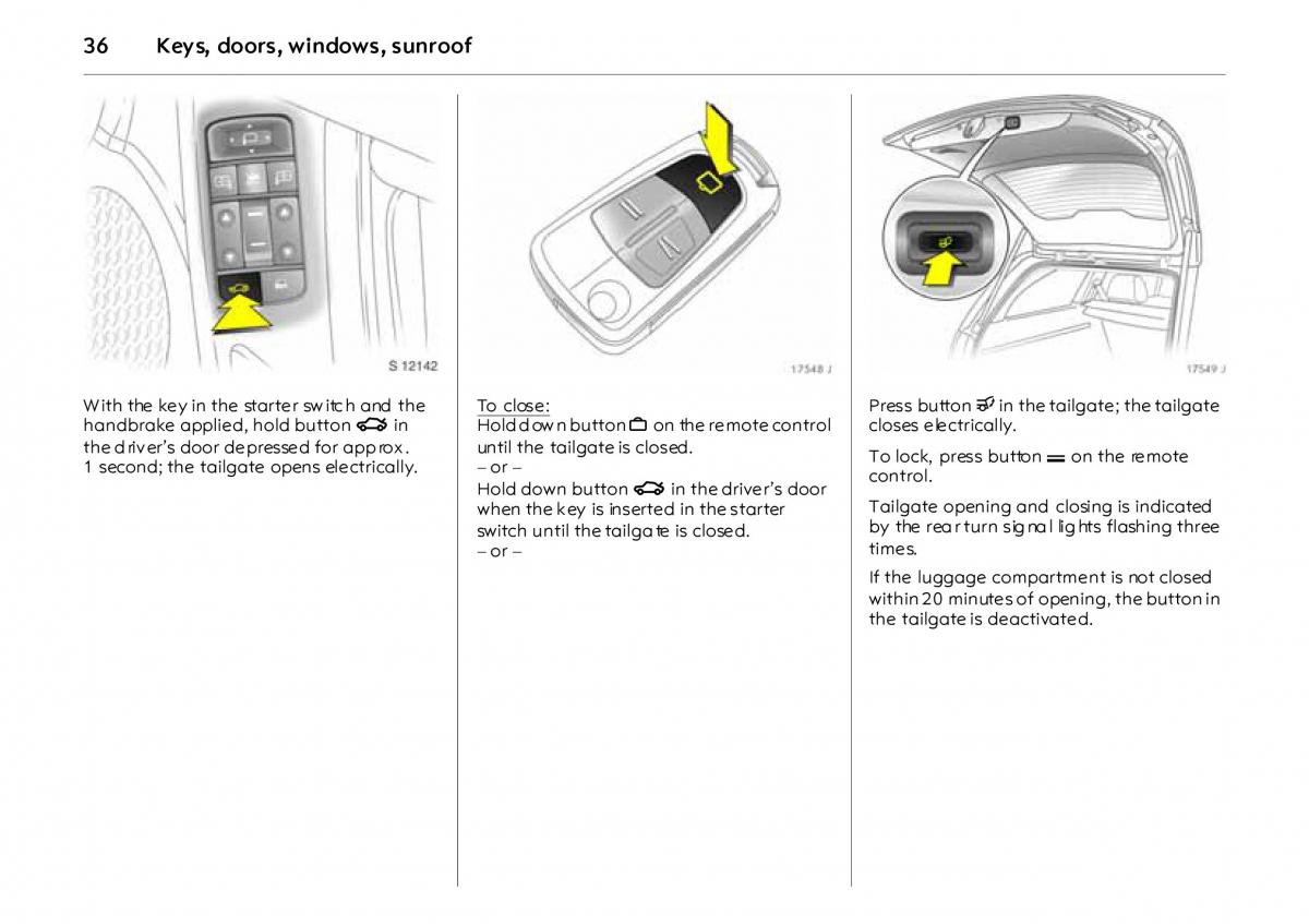 Opel Vectra Vauxhall III 3 owners manual / page 41