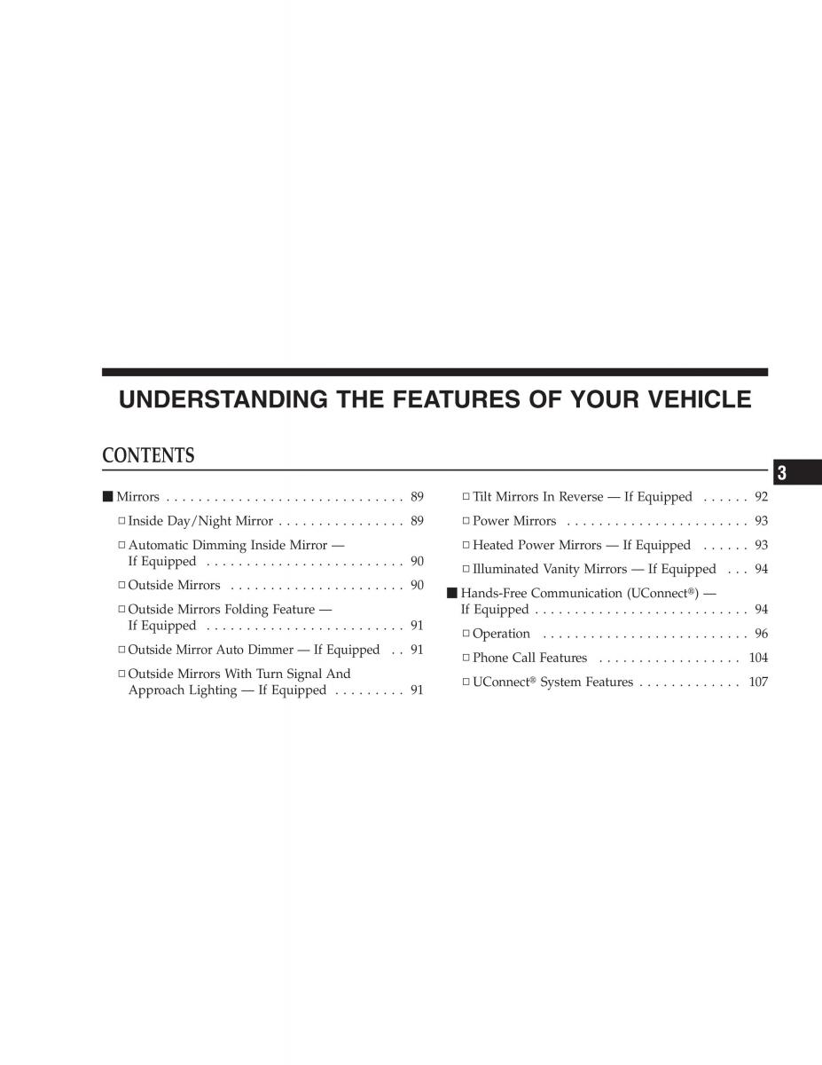 Chrysler 300C I 1 owners manual / page 85