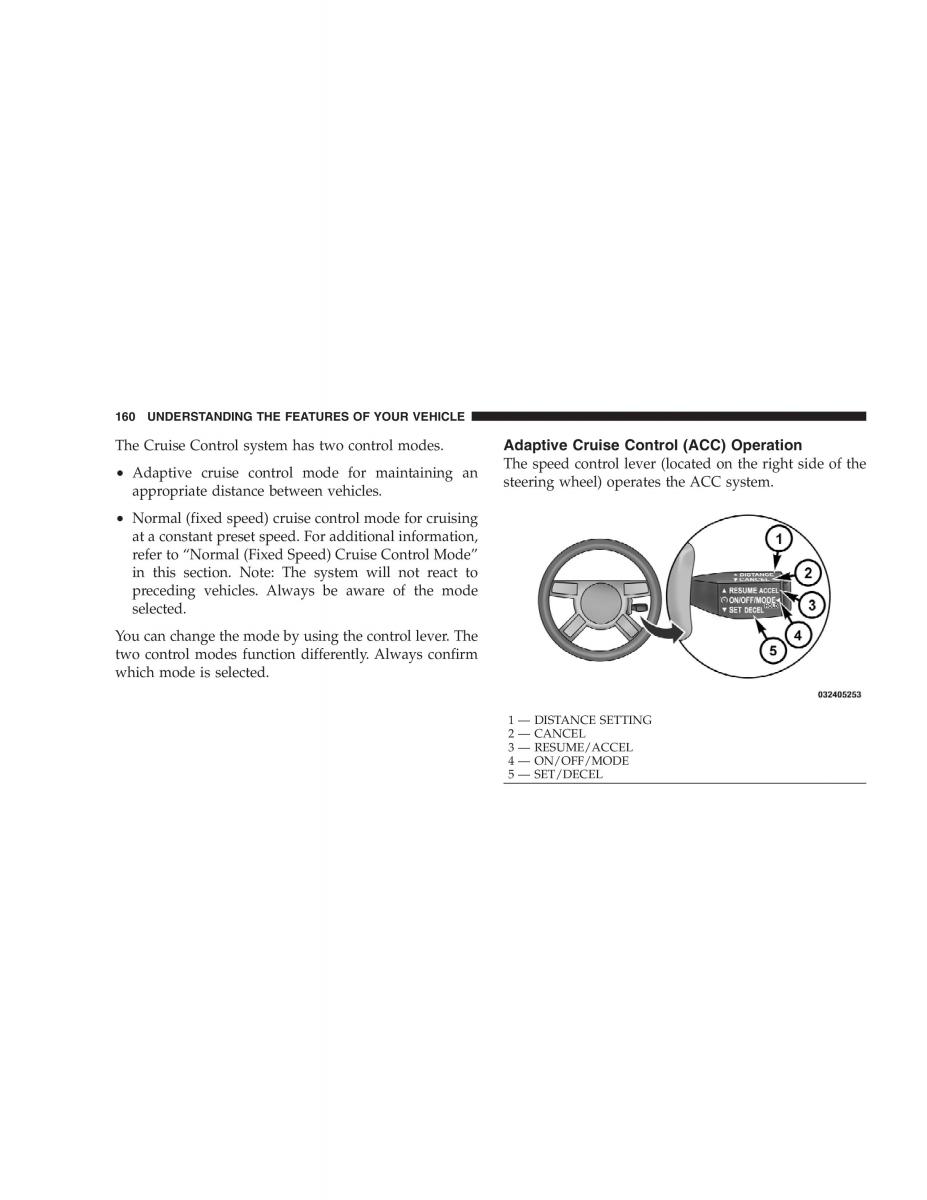 Chrysler 300C I 1 owners manual / page 162