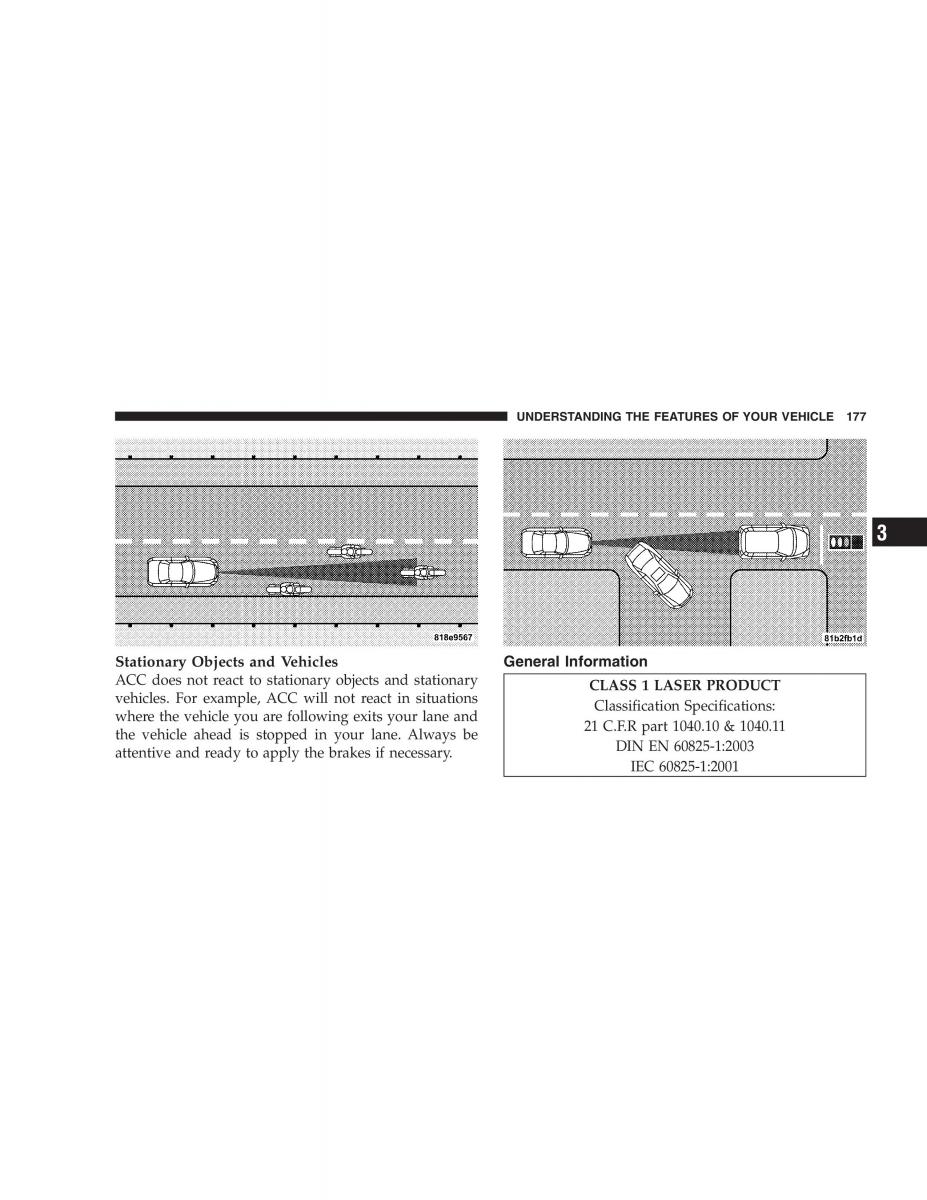 Chrysler 300C I 1 owners manual / page 179