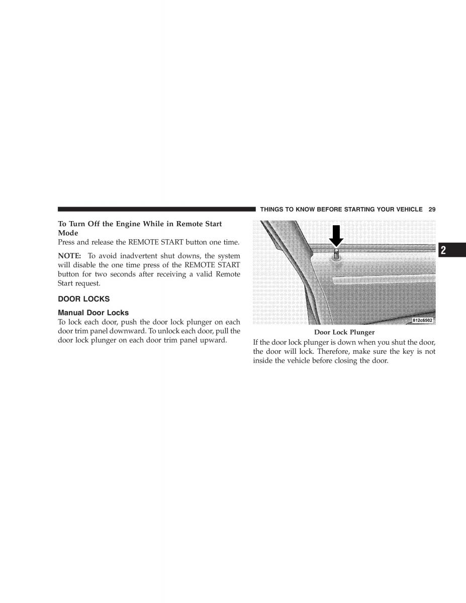 Chrysler 300C I 1 owners manual / page 31