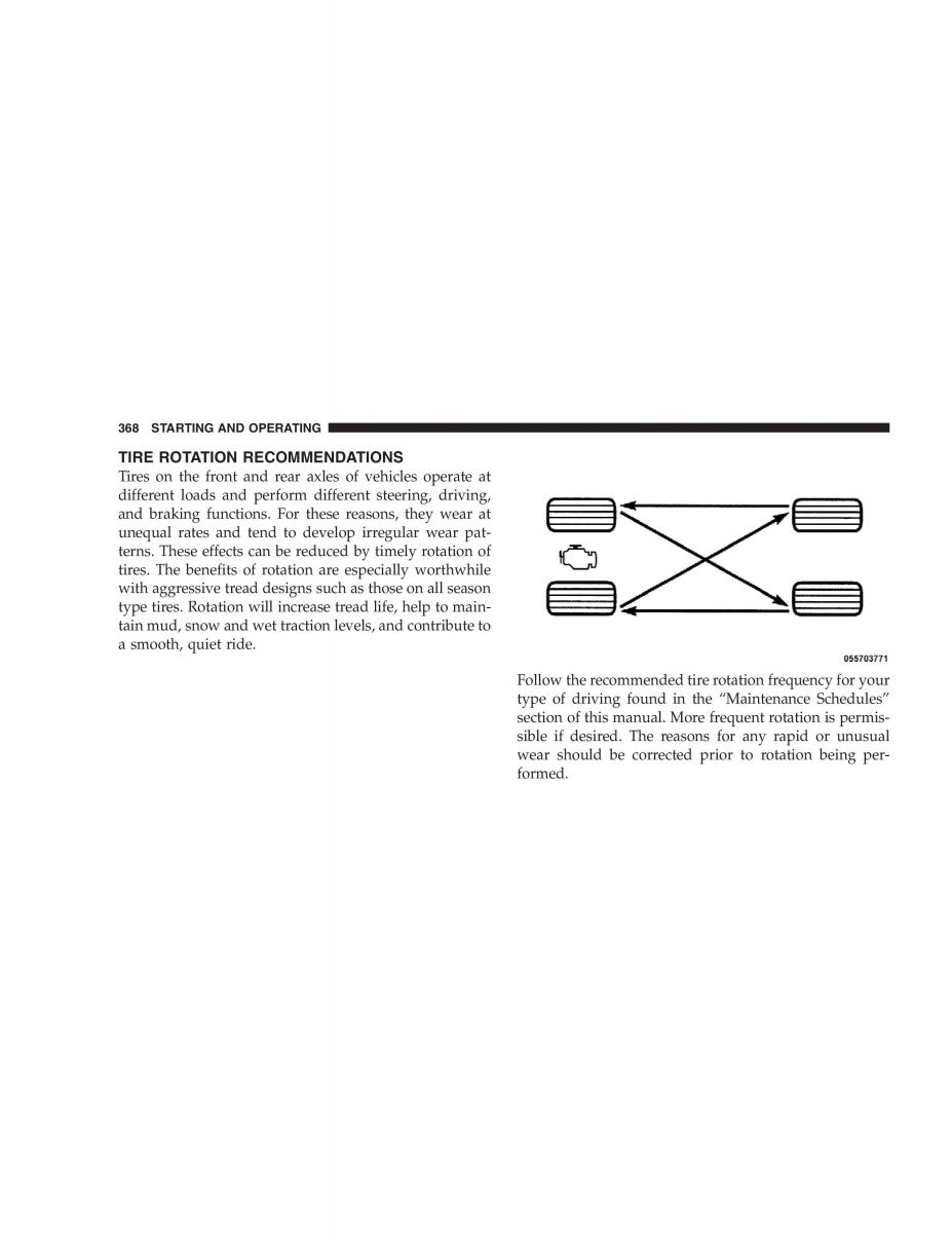 Chrysler 300C I 1 owners manual / page 370