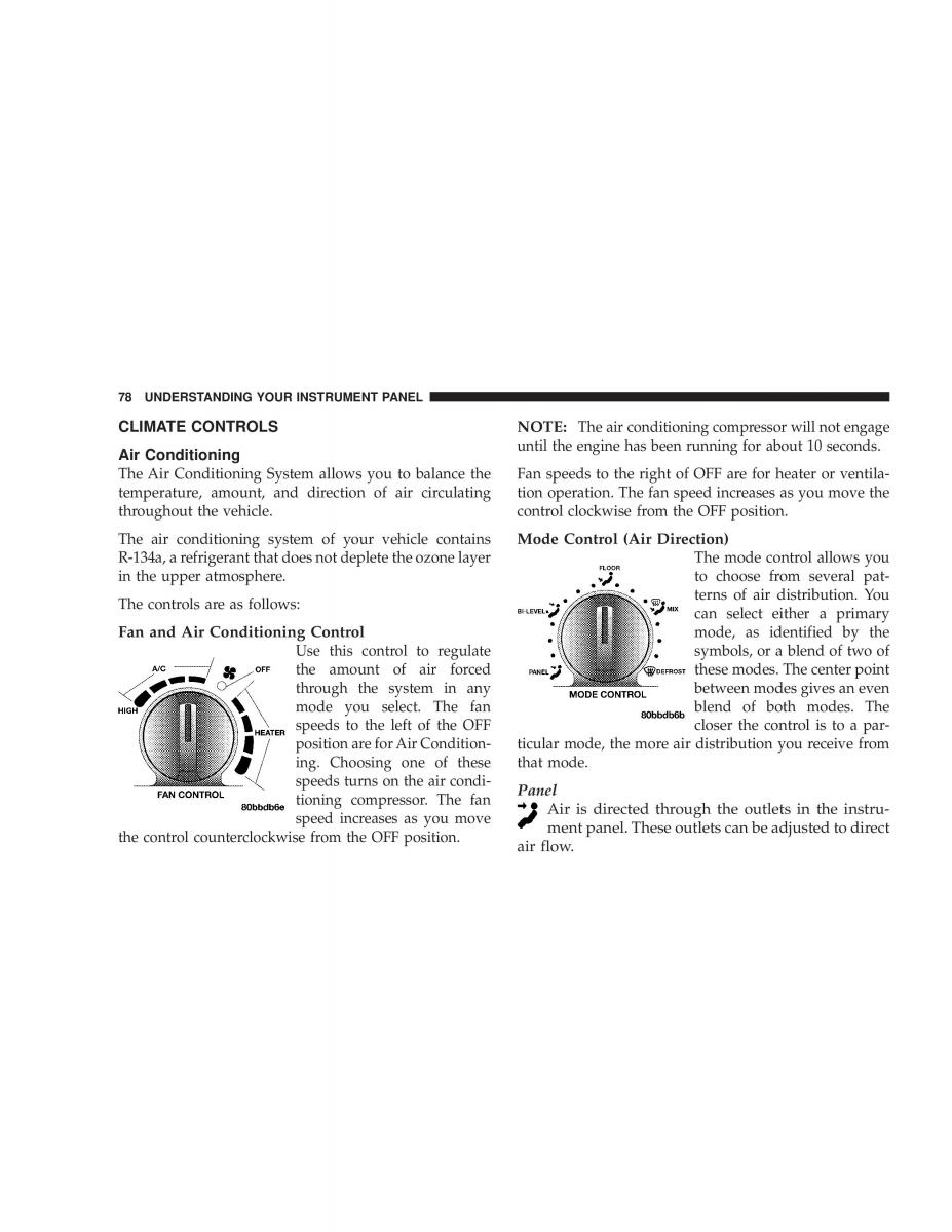 Chrysler Neon SRT4 owners manual / page 78