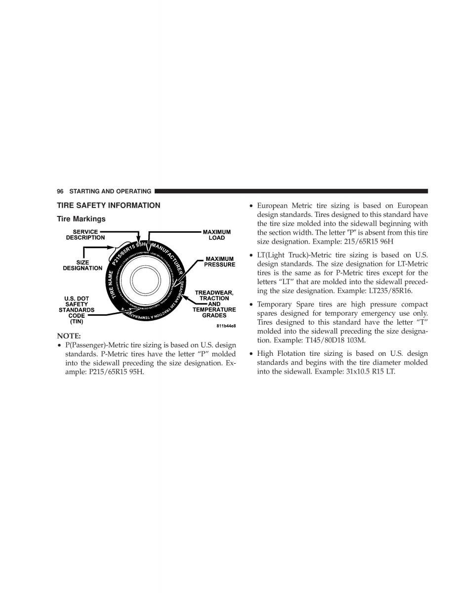 Chrysler Neon SRT4 owners manual / page 96