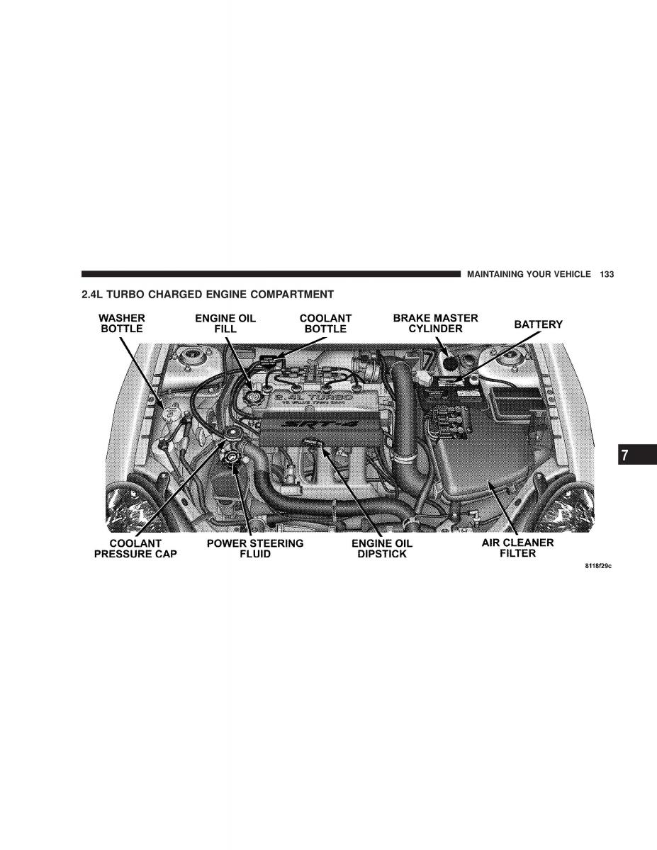 Chrysler Neon SRT4 owners manual / page 133