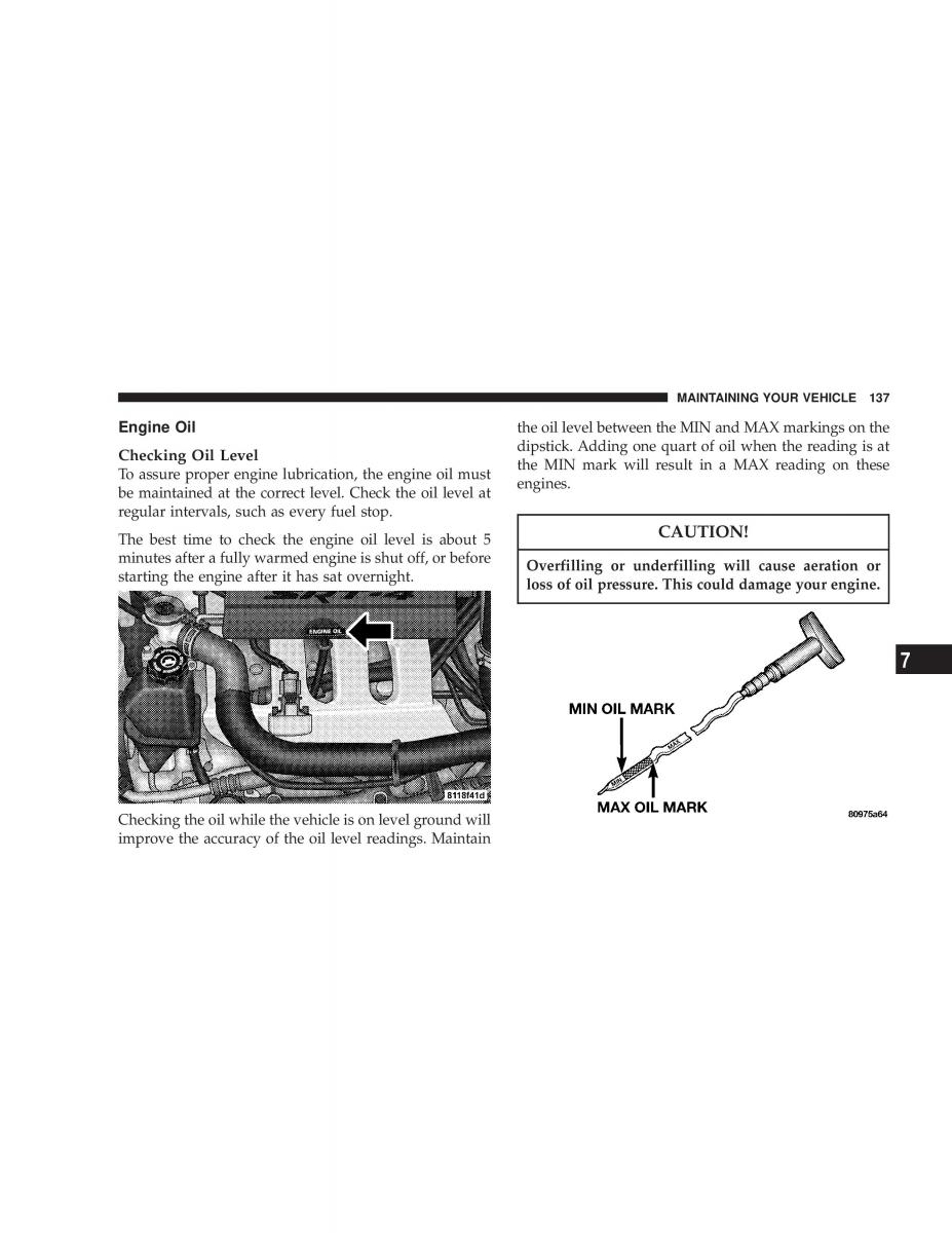 Chrysler Neon SRT4 owners manual / page 137