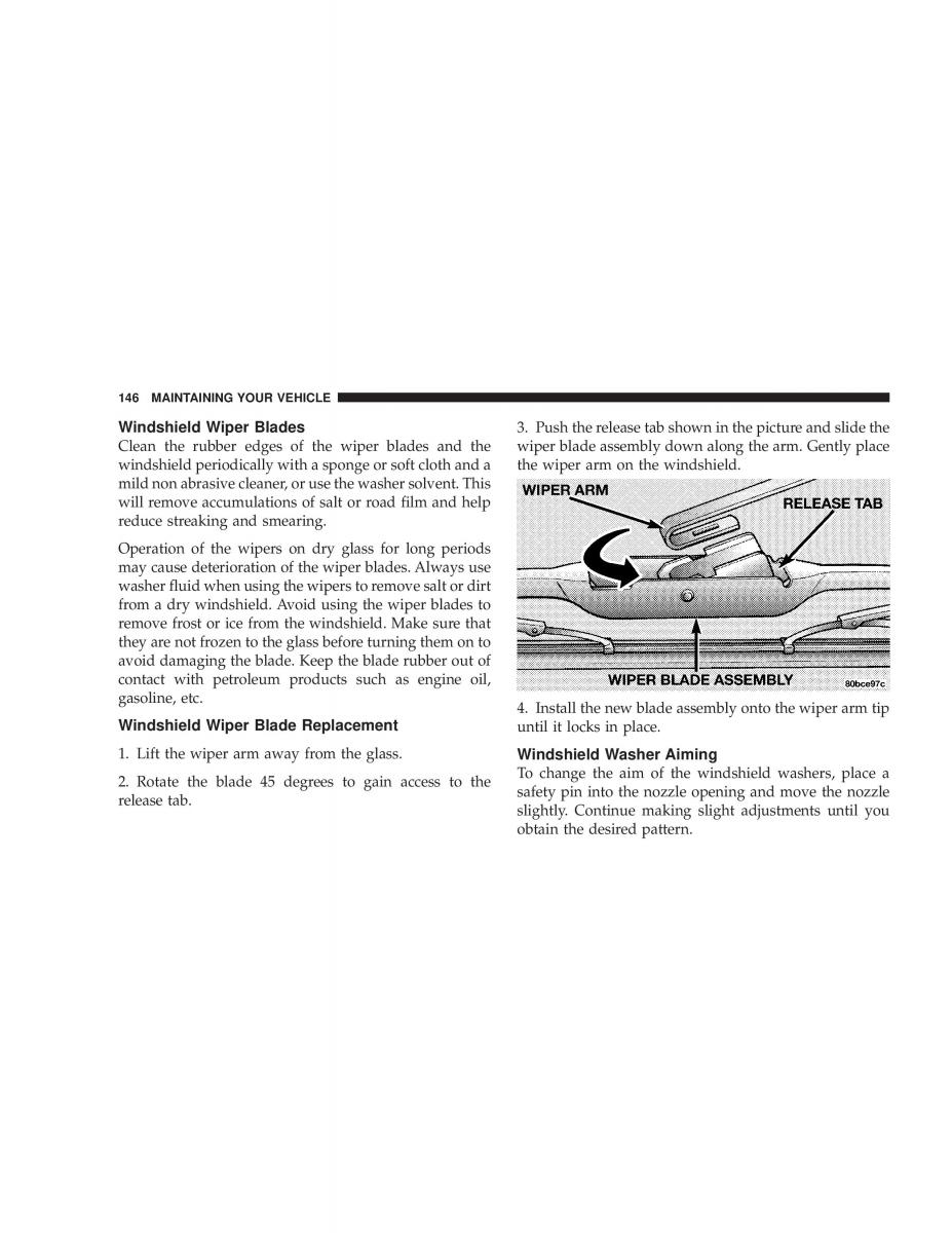 Chrysler Neon SRT4 owners manual / page 146