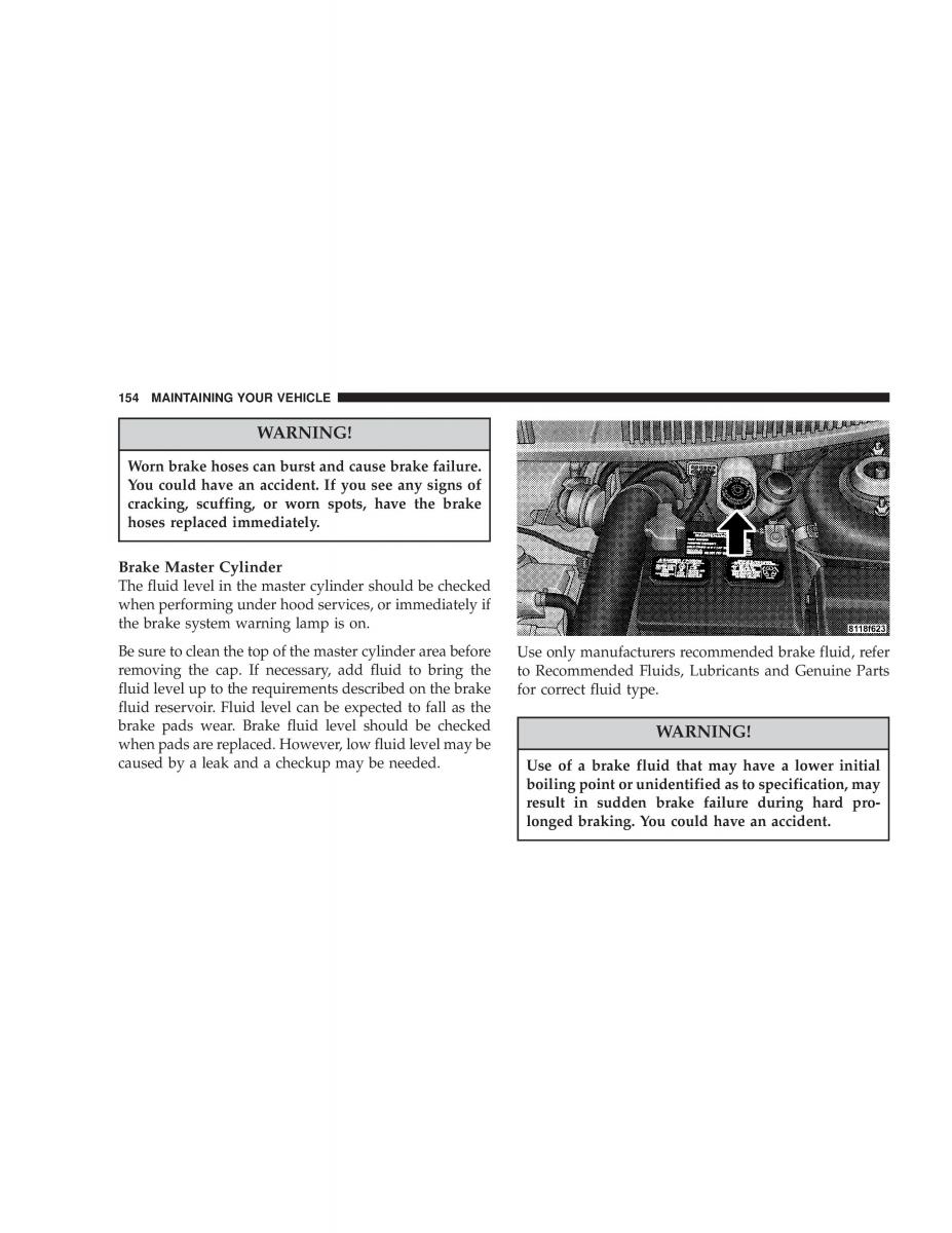 Chrysler Neon SRT4 owners manual / page 154