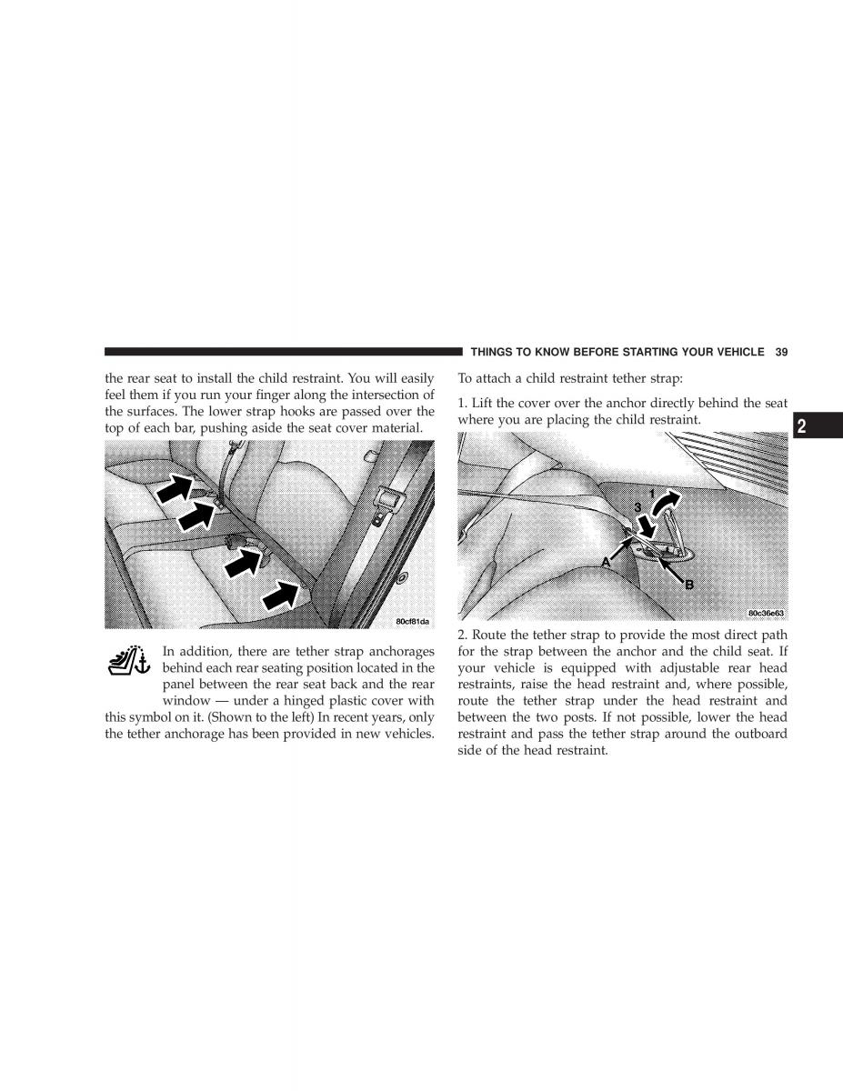 Chrysler Neon SRT4 owners manual / page 39