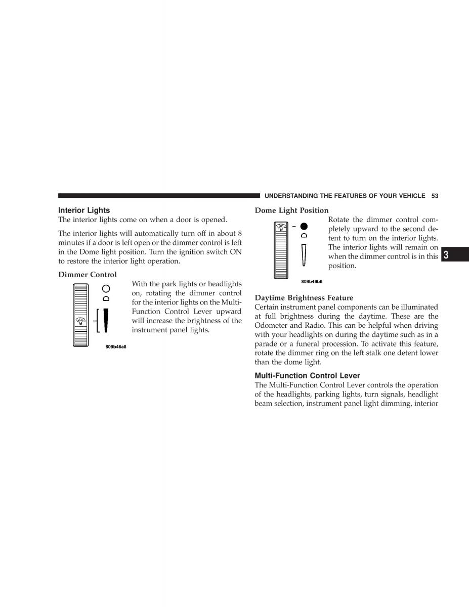 Chrysler Neon SRT4 owners manual / page 53