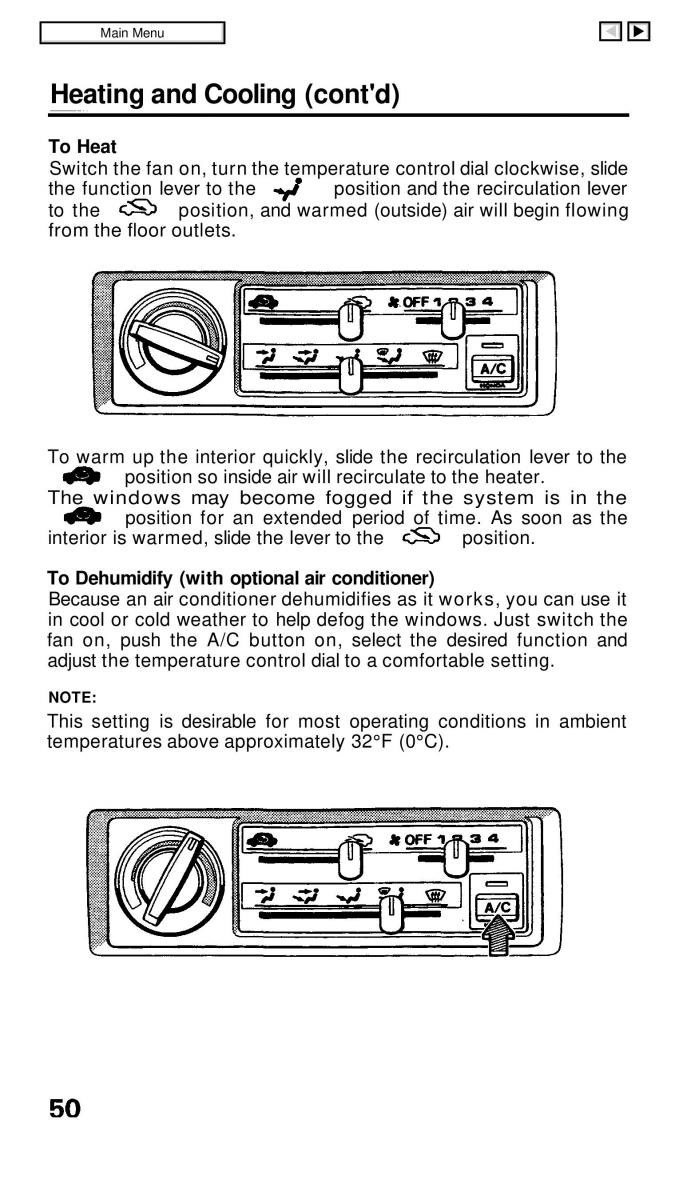 Honda Civic IV 4 Hatchback Sedan owners manual / page 57