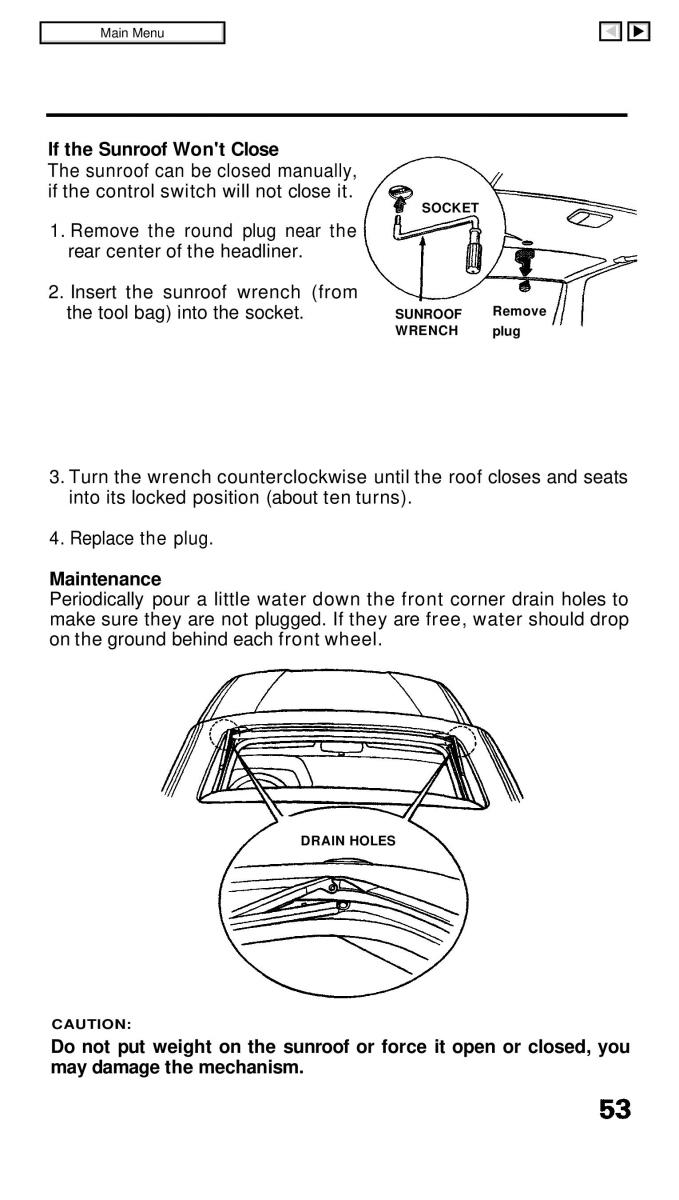 Honda Civic IV 4 Hatchback Sedan owners manual / page 60