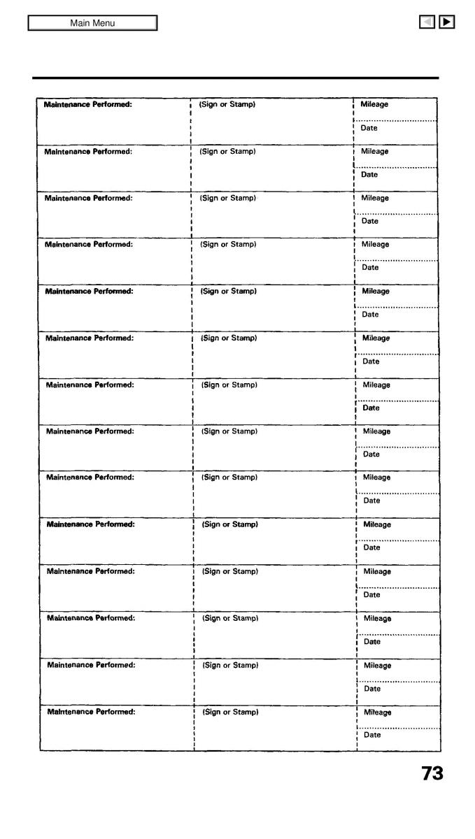 Honda Civic IV 4 Hatchback Sedan owners manual / page 73