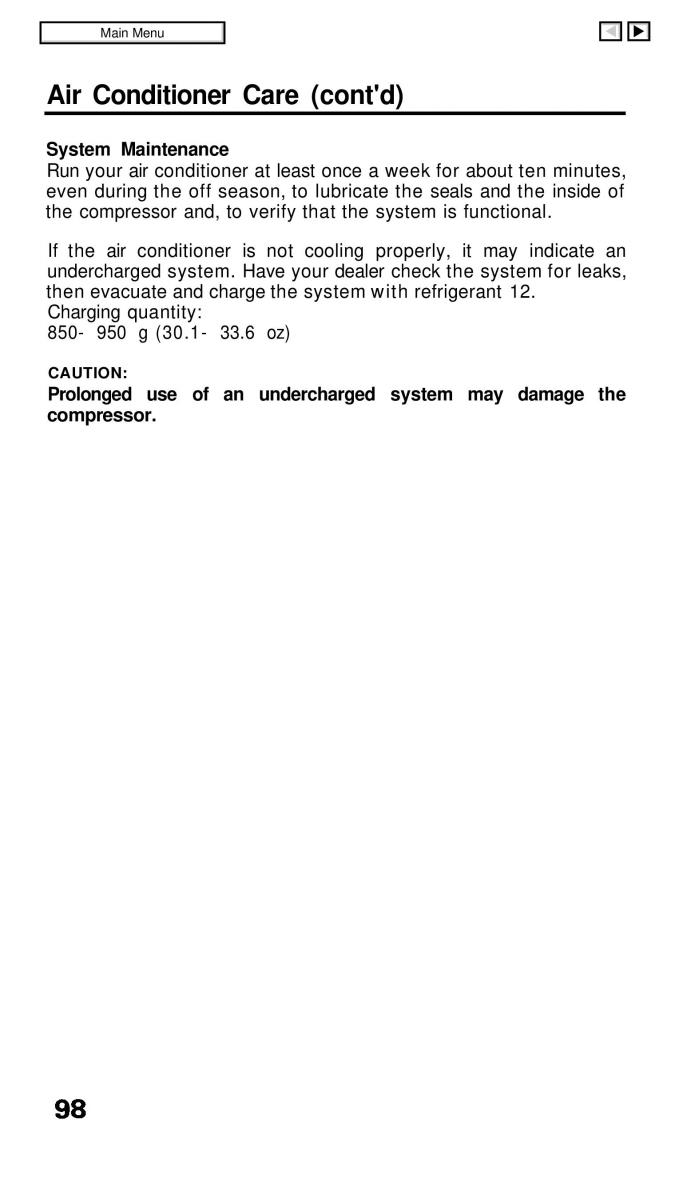 Honda Civic IV 4 Hatchback Sedan owners manual / page 98