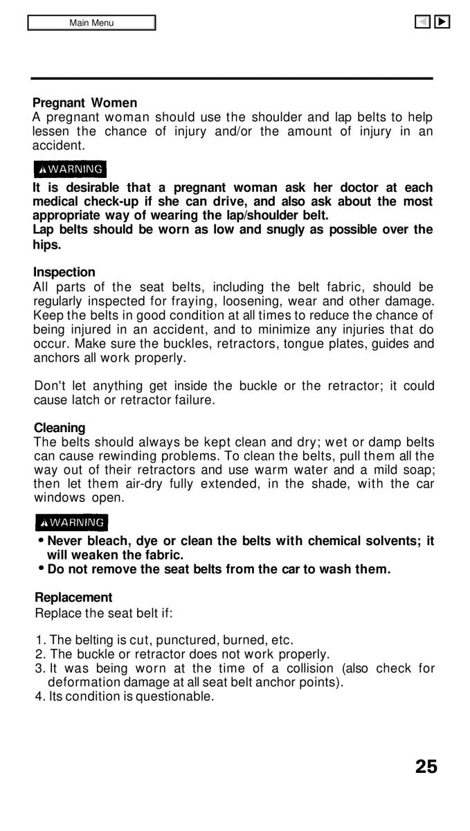 Honda Civic IV 4 Hatchback Sedan owners manual / page 32