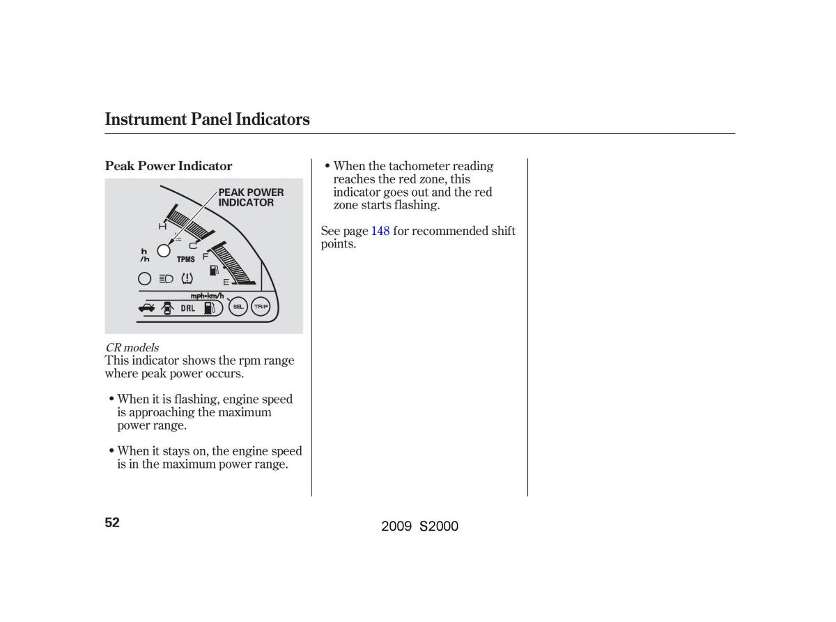 Honda S2000 AP2 owners manual / page 55