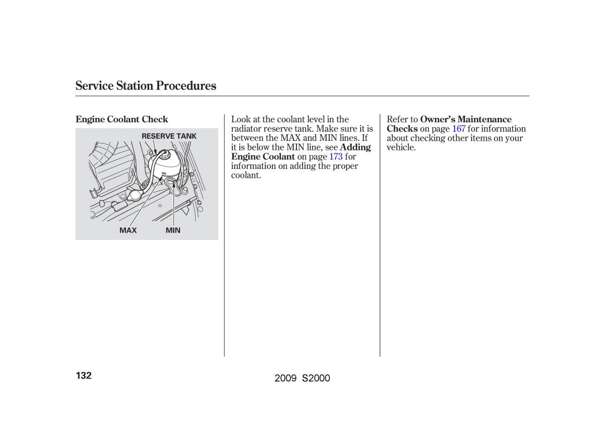 Honda S2000 AP2 owners manual / page 135