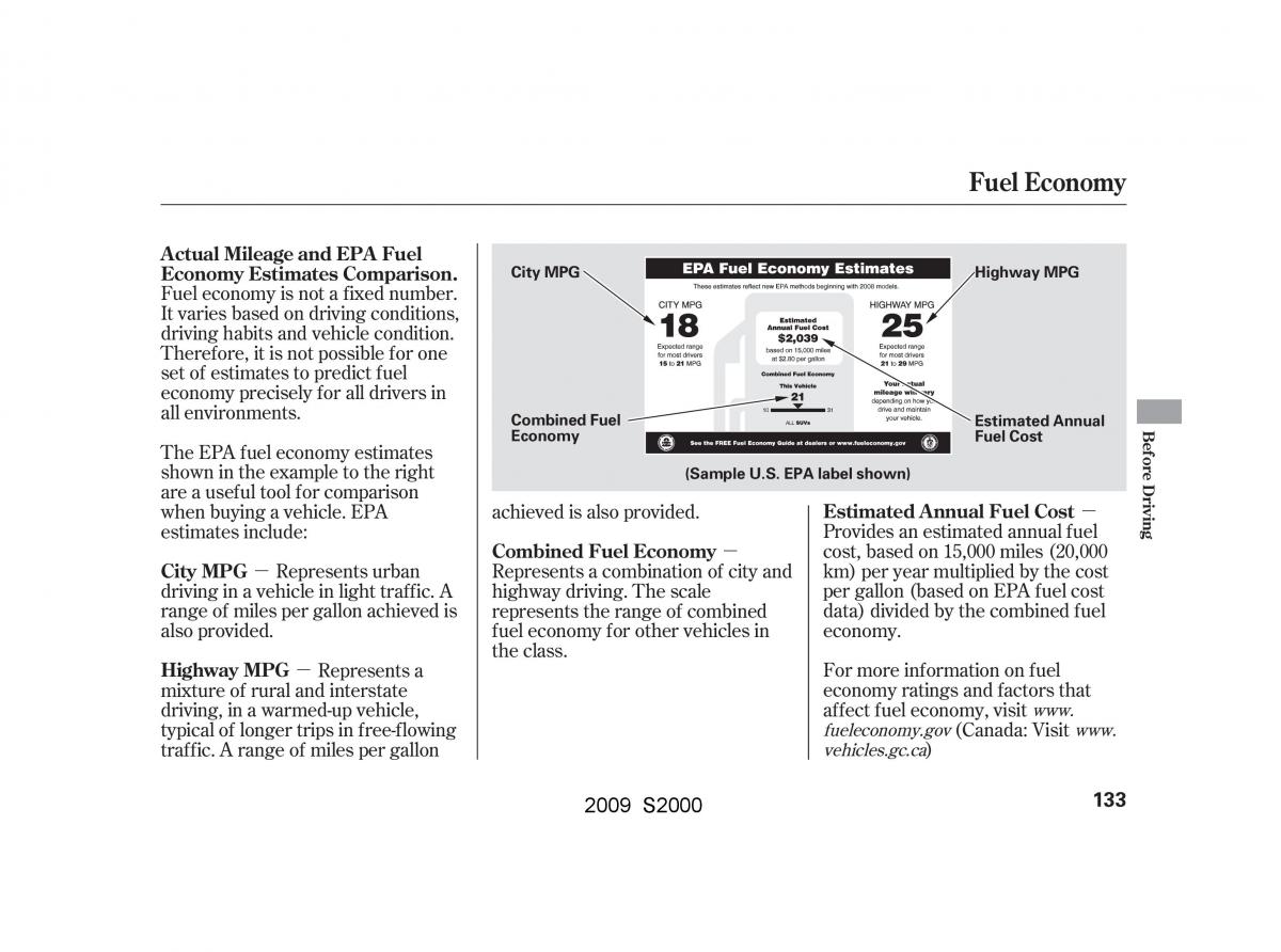 Honda S2000 AP2 owners manual / page 136