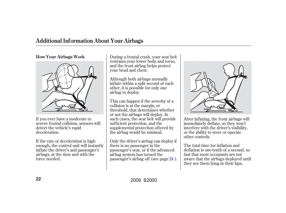 Honda S2000 AP2 owners manual / page 25