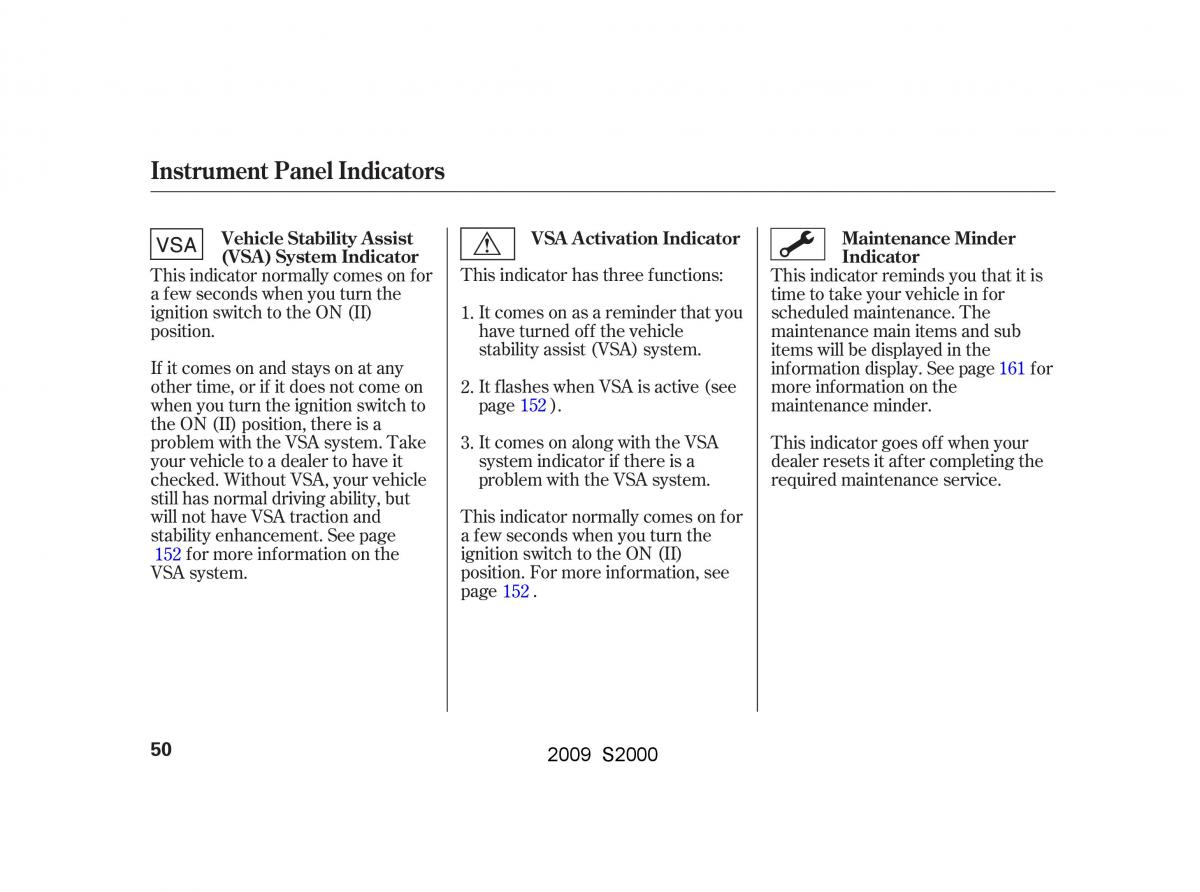 Honda S2000 AP2 owners manual / page 53